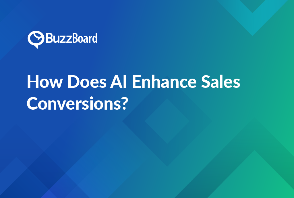 How Does AI Enhance Sales Conversions