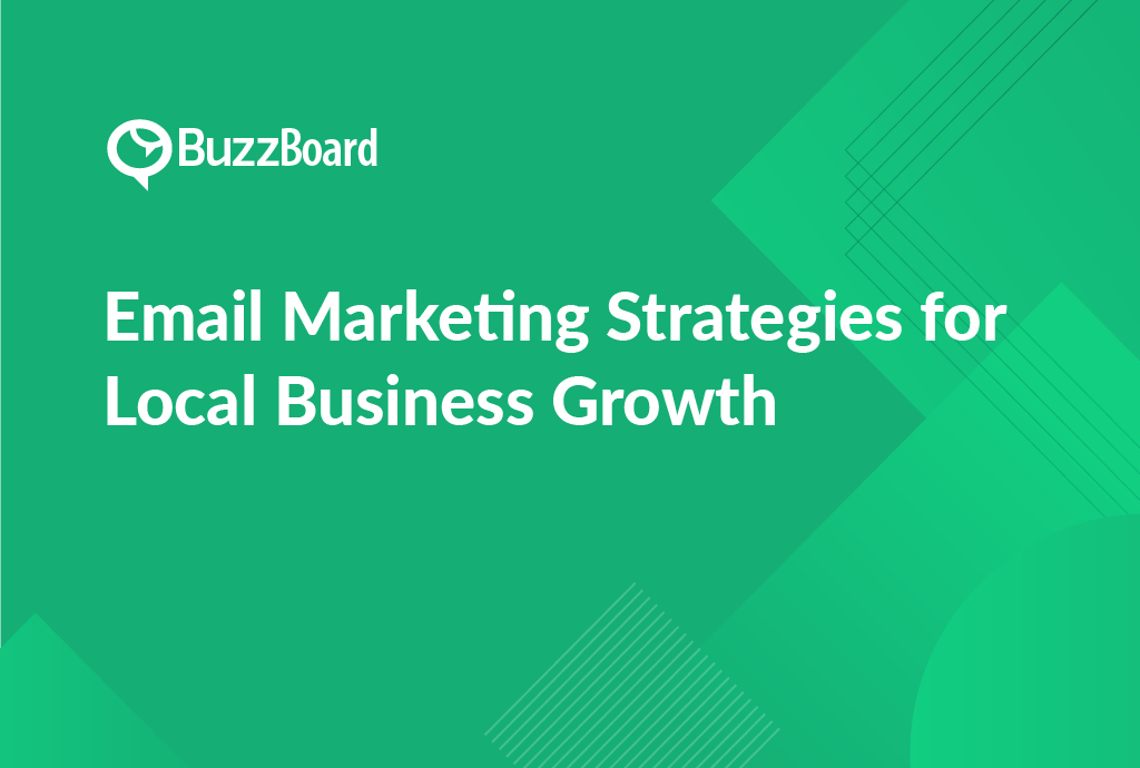 email marketing strategies for local business growth