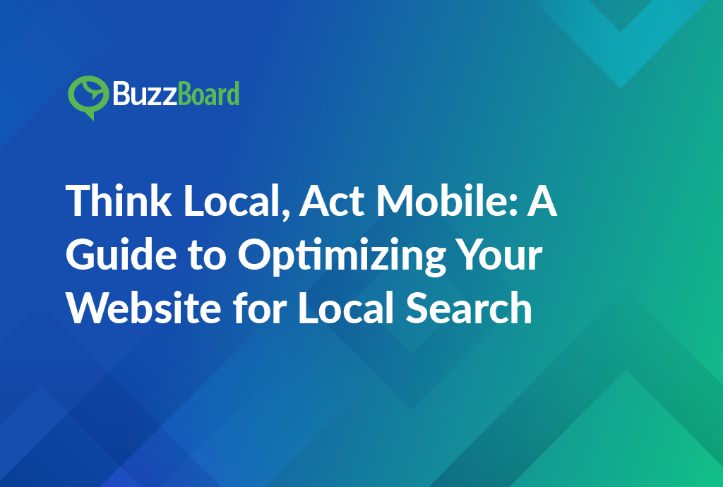 optimizing your website for local search