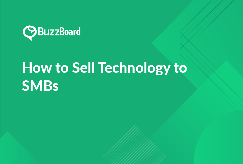 how to sell technology to SMBs