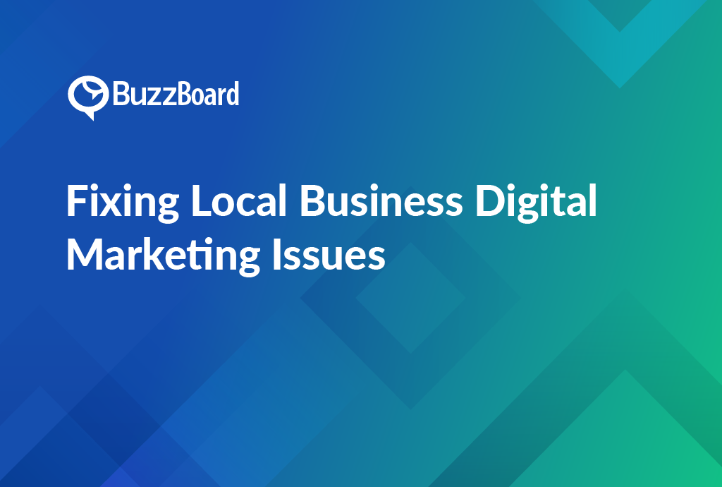 fixing local business digital marketing issues