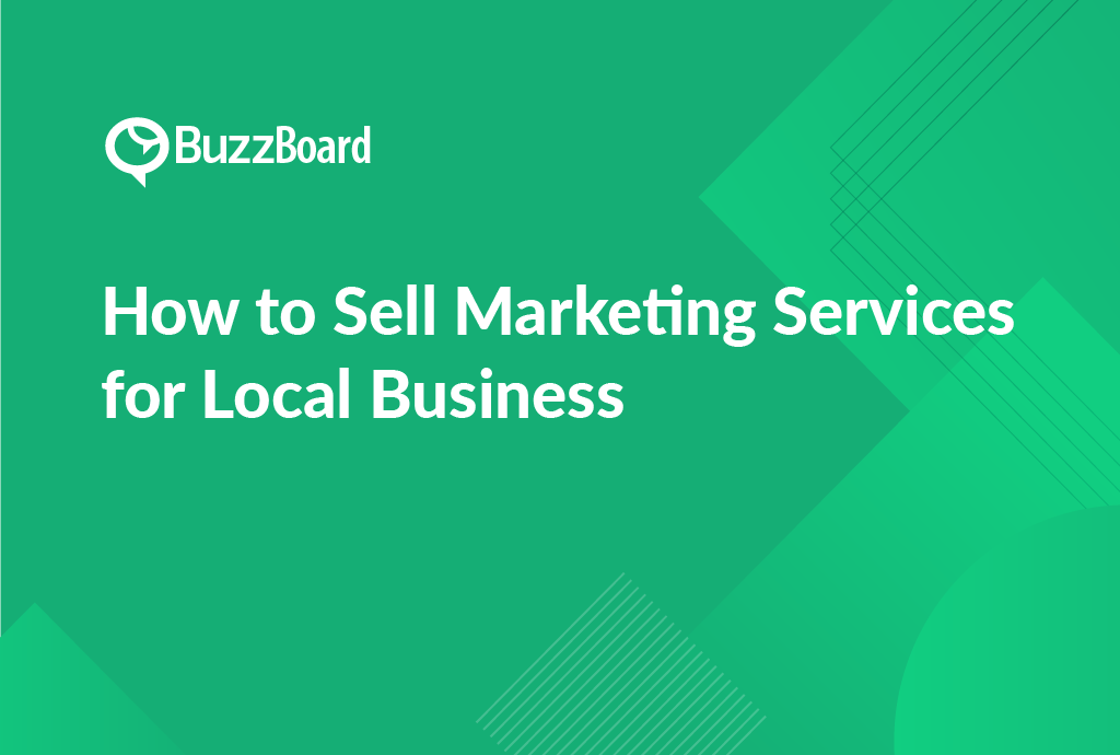 sell marketing services for local business