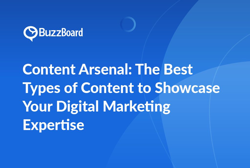 Content to Showcase Your Digital Marketing Expertise