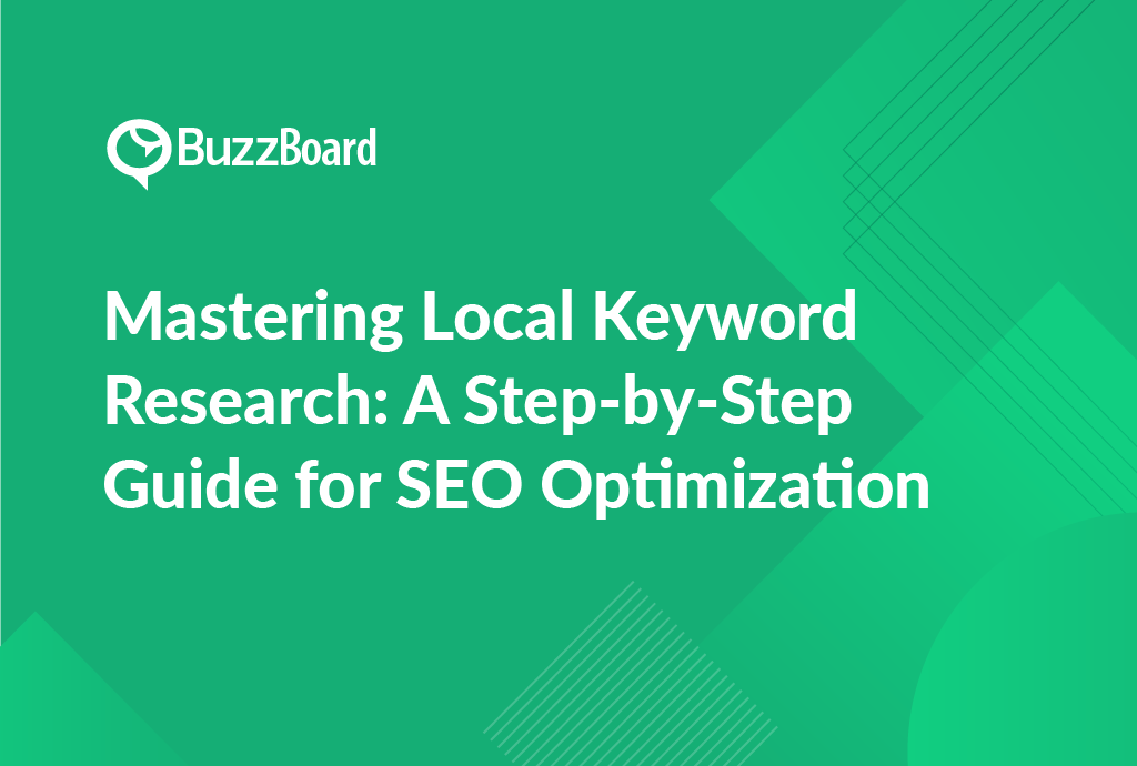 Mastering Local Keyword Research