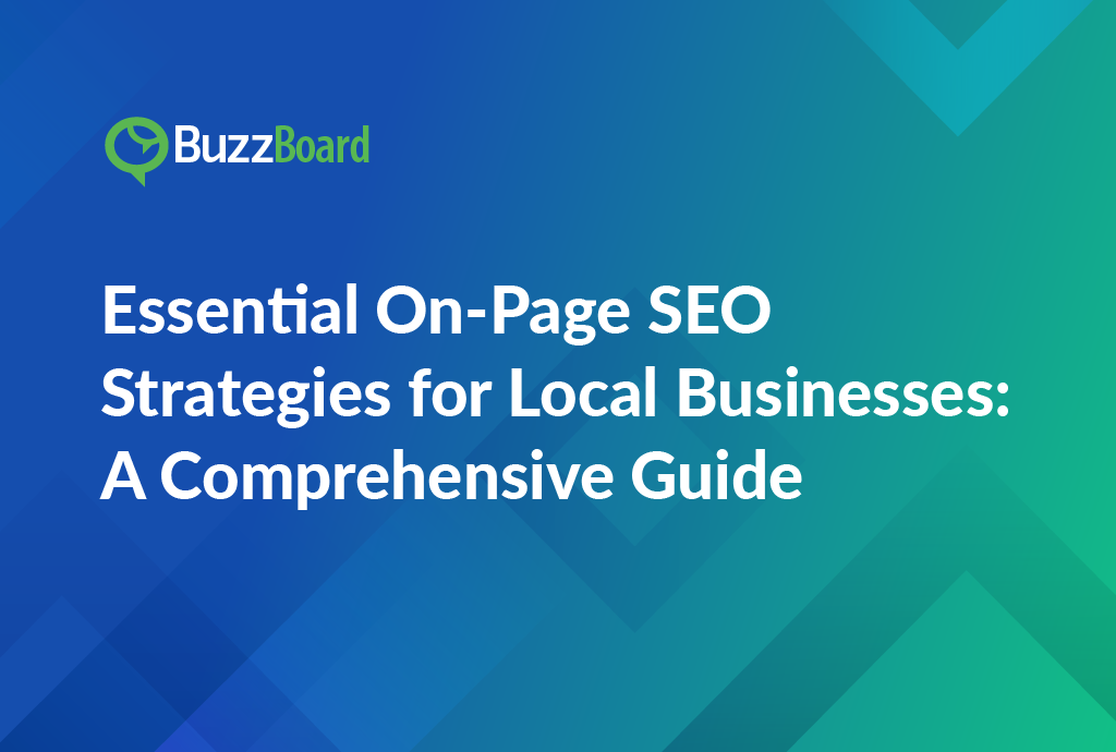 Essential On-Page SEO Strategies for Local Businesses: A Comprehensive ...