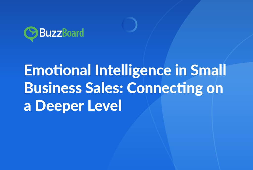 emotional intelligence in small business sales