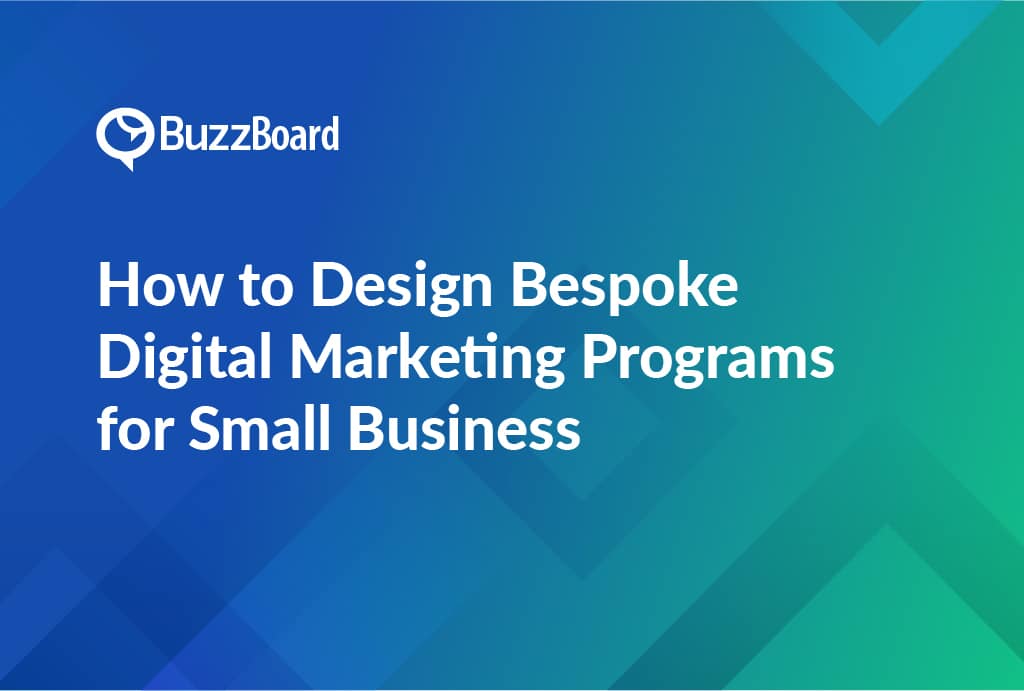 Bespoke Digital Marketing Programs for Small Business