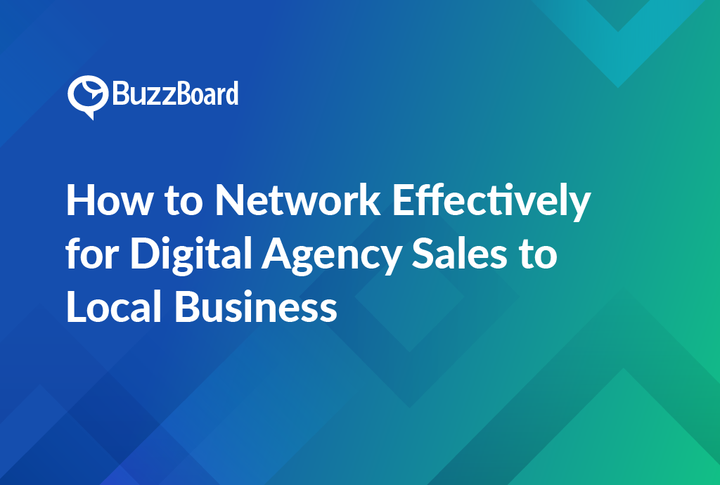 network for digital agency sales to local business