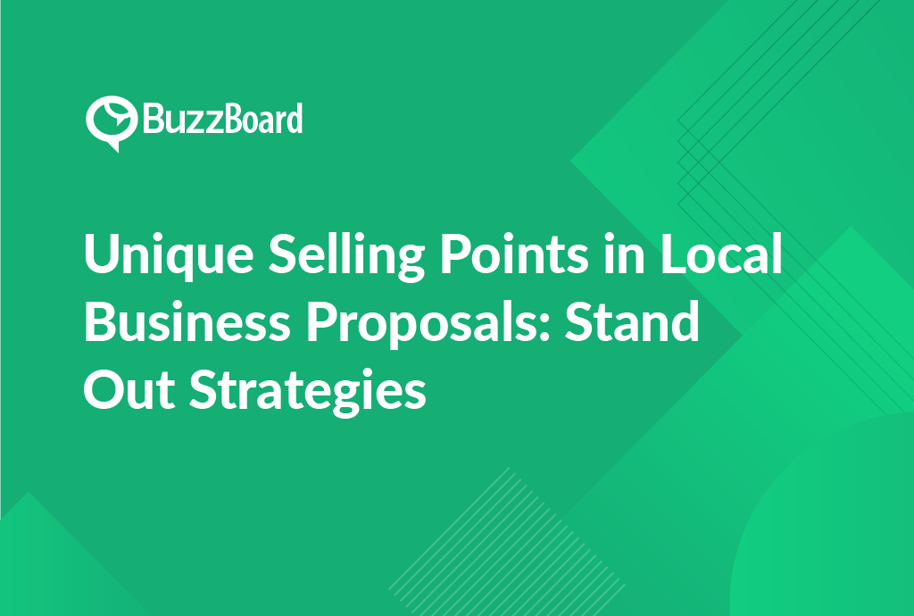 unique selling points in local business proposals