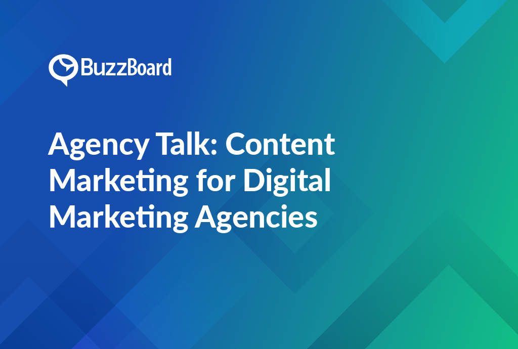 content marketing for digital marketing agencies