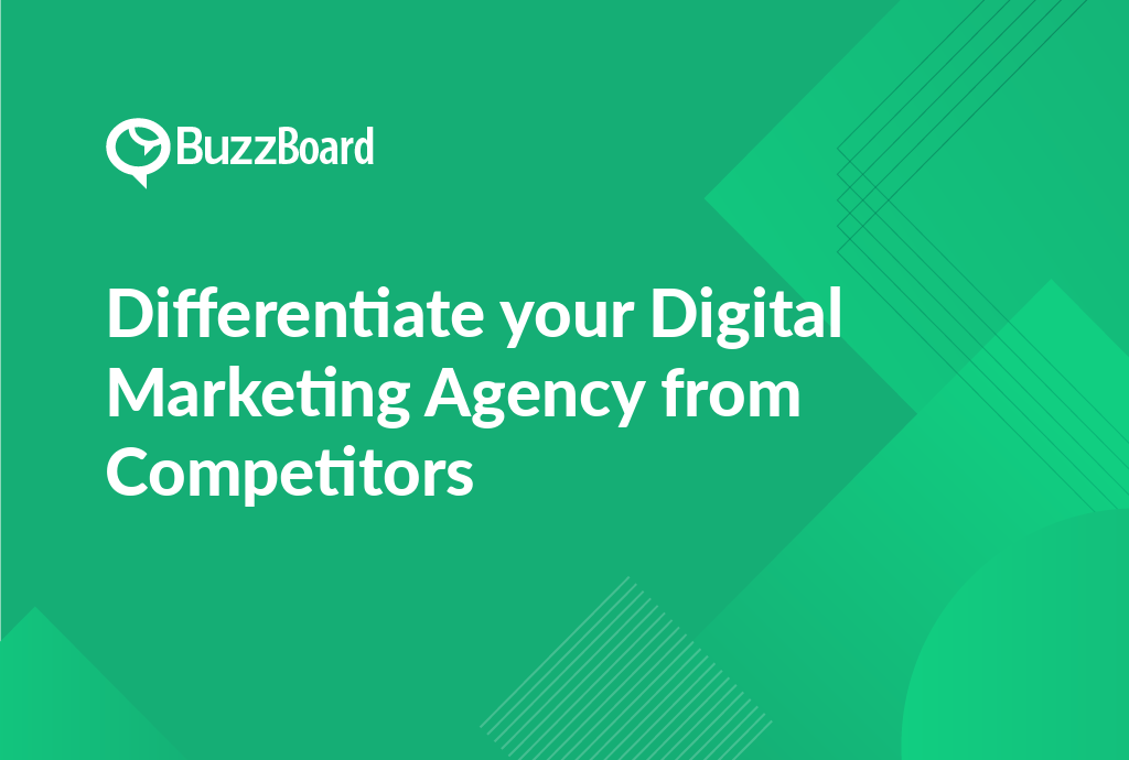 differentiate your digital marketing agency from the competition