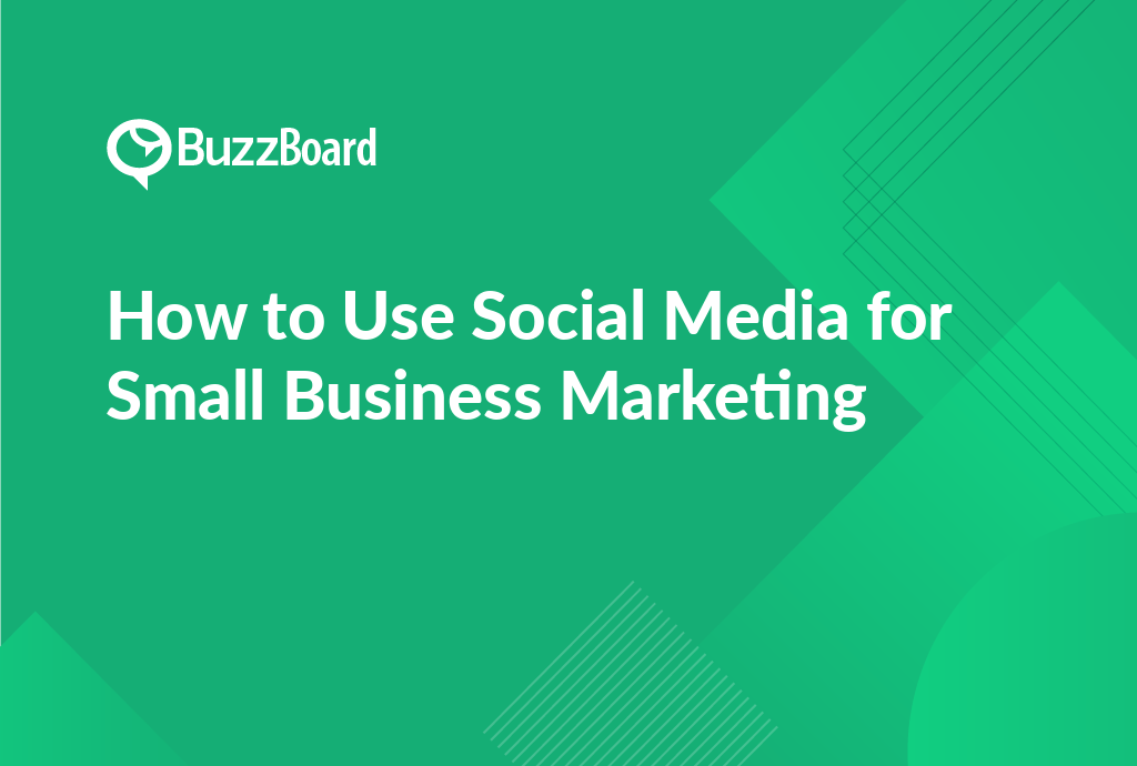 how to use social media for small business marketing