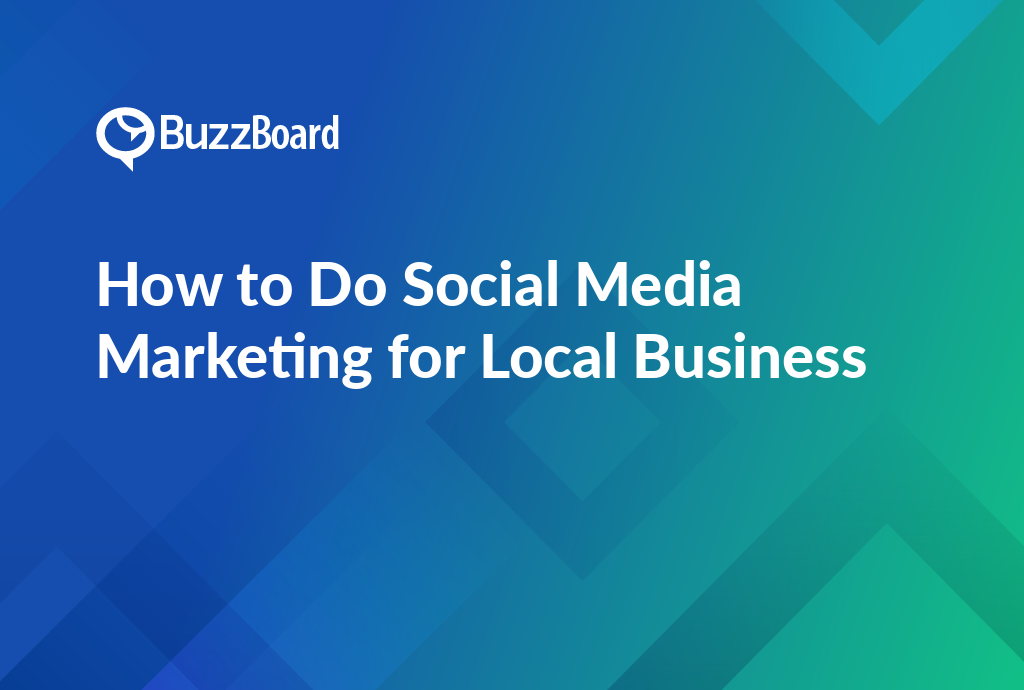 how to do social media marketing for local business