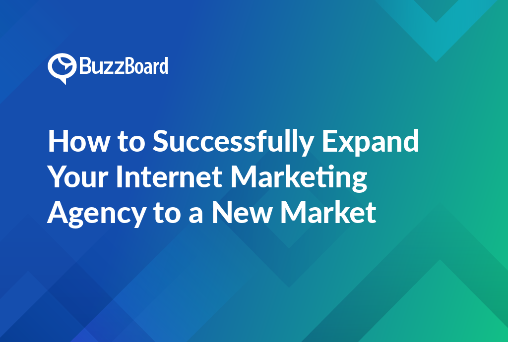 expand an internet marketing agency into a new market