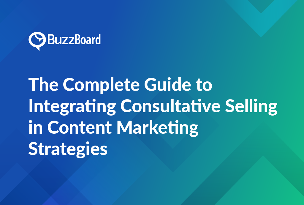 integrating consultative selling in content marketing strategies